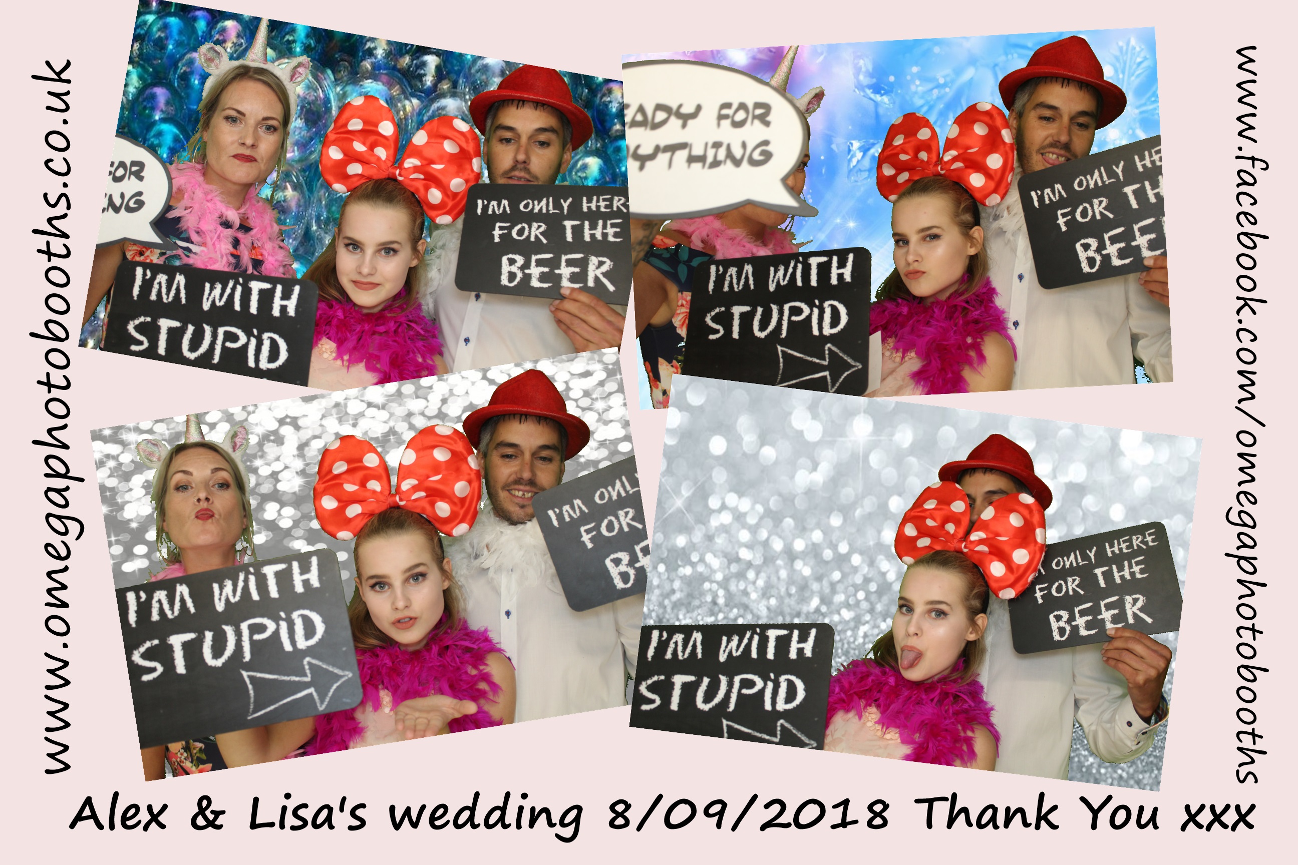 Alex & Lisa's Wedding | View more photos from the event at gallery.omegaphotobooths.co.uk/u/Omega-Photobooths/Alex-Lisas-Wedding